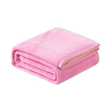 Imagem de Cobertor De Fleece Quente Tamanho Único, Twin E Full, Confortável E Re