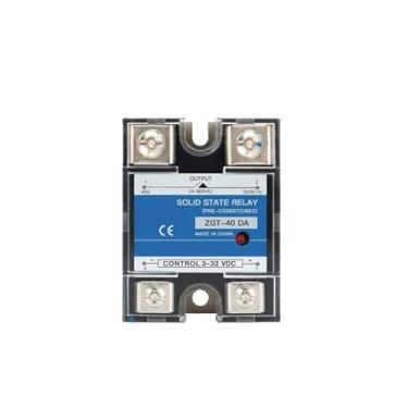 Imagem de SSR-25DA SSR-40DA Single Phase DC Control AC 3-32VDC Input To 24-480VAC Output Solid State Relay With Heat Sink 1Pcs(40DA with 1-S)