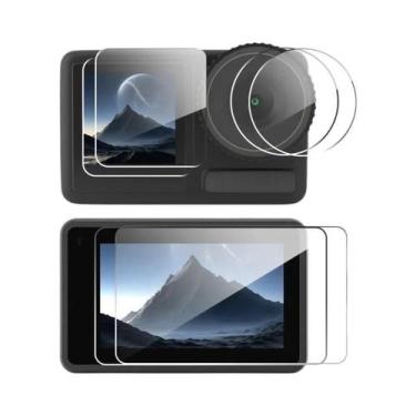 Imagem de Protetor De Tela HD 6 Em 1 Para DJI Osmo Action 5 pro 4 3, Filme Prote