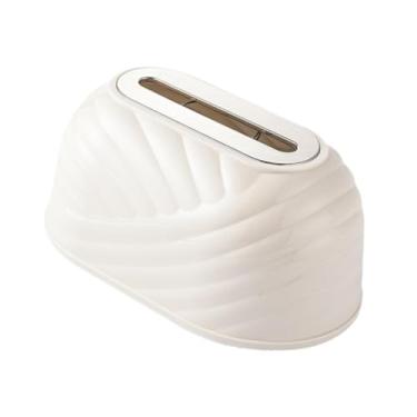Imagem de YWJLQH Porta-lenços minimalista com capa para caixa de lenços de papel, estilo primavera, para decoração de quarto, cômoda e corredor.