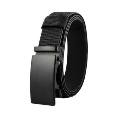 Imagem de Cinto Tático Masculino De Tamanho Grande Em Nylon Elástico Com Fivela 