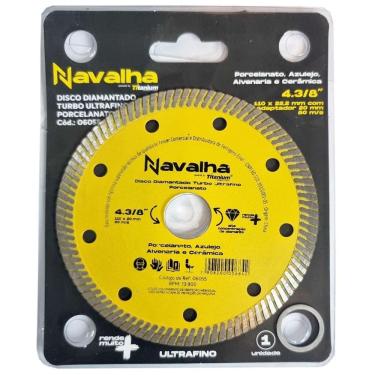 Imagem de Disco De Corte Diamantado Turbo 110Mm Ultra Fino Porcelanato