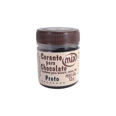Imagem de Corante em gel para chocolate 12g mix, Preto