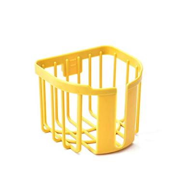 Imagem de HHHJQFAAT Caixa de lenços doméstica não perfurada montada na parede banheiro multifuncional prateleira de drenagem oca rack de armazenamento de papel (cor: D) (C)