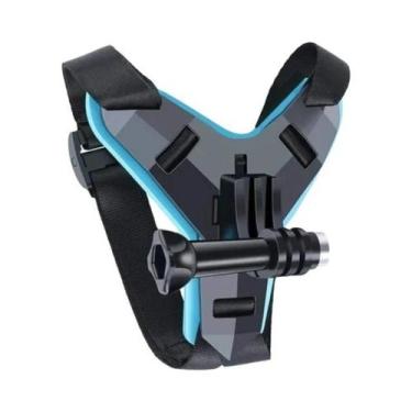 Imagem de Suporte de queixo para capacete de motocicleta, acessórios para ação G