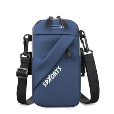 Imagem de Braçadeiras para celular, braçadeira para celular de corrida, coldre de ombro, bolsa transversal, adequada para corrida diária