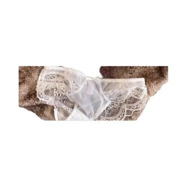 Imagem de Conjunto De Bralette De Renda Para Bustos Pequenos Com Alças Removívei