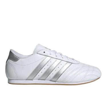 Imagem de adidas LA FTWWHT/SILVMT/GUM3 Tênis feminino Taekwondo LACE W FTWR branco prata met./Gum 3 7.5 EUA, Wide Multi