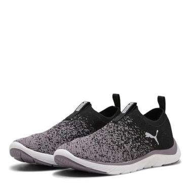 Imagem de PUMA Tênis de corrida de estrada Softride Remi Slip-on Knit WN's feminino, Puma Black Plum Jam, 36 BR