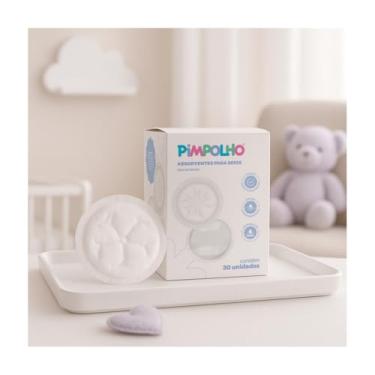 Imagem de Absorvente Para Seios Amamentação Caixa com 30 Pimpolho