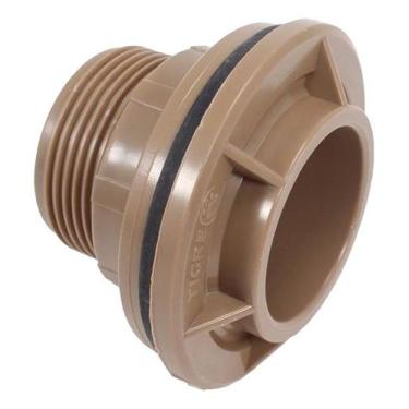 Imagem de Adaptador Flange Pvc 3/4 25mm Soldável Para Caixa E Tanque - SOCELREBO