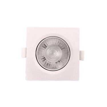 Imagem de Spot led direcionavel embutir quadrado 5w 6500k bivolt - TASCHIBRA