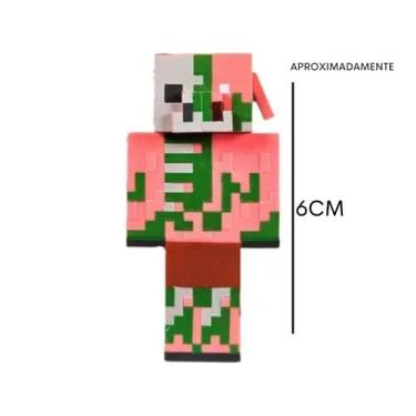 Imagem de Kit Mini Figura Minecraft Sortidas - Multilaser