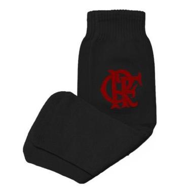 Imagem de Meião Infantil Flamengo Preto Campo Oficial-Unissex