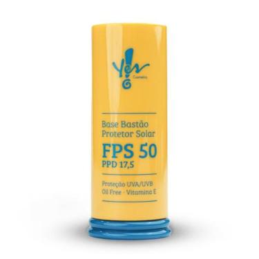 Imagem de Protetor Solar Base Bastão FPS50 Bege 02, 14 g - Yes! Cosmetics