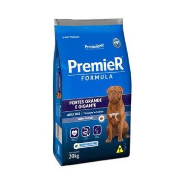 Imagem de Alimento Premier Super Premium Formula Para Cão Adulto De Raza Grande 