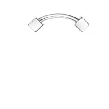Imagem de Piercings De Sobrancelha 16G Para Mulheres, Barbell Curvo Para Umbigo,
