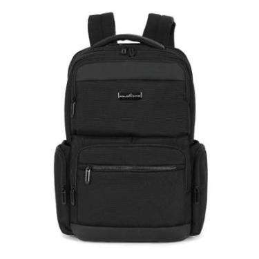 Imagem de Mochila de Costas Grande Executiva Dois Compartimentos Notebook Polo King-Masculino
