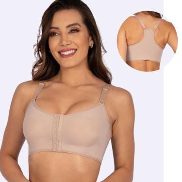 Imagem de 6441 Sutia com mangas e Bojo Moldado Cor:ChocolateTamanho:EG - Esbelt,