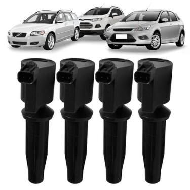 Imagem de 4x Bobinas de Ignição Ford Ecosport Focus Volvo V50 2.0 - SEEDS AUTOMO