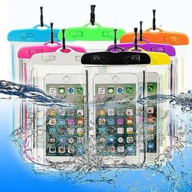 Imagem de Capa Celular Bolsa Case a Prova Dágua Universal Proteção Mergulhos Chu