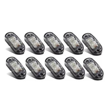 Imagem de Kit 10 Peças Luz Vigia Led 12/24V caminhão van utilitario Onibus Bau C
