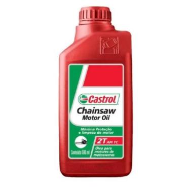 Imagem de Oleo 2 tempo castrol para motosserras e roçadeiras - 500ml