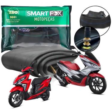 Imagem de Câmara de ar 110/80 aro 14 traseiro universal smartfox honda biz 125 p