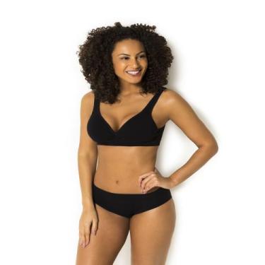Imagem de Sutiã Top Daily T-Shirt Trifil Lingerie - Ref.C03294, 46, Preto