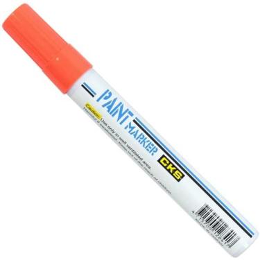 Imagem de Caneta Permanente Paint Marker CKS Laranja
