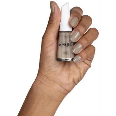 Imagem de Esmaltes Cremosos -  Risque 8ml, BEGE EU ME BEIJA
