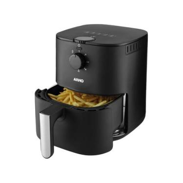 Imagem de Air Fryer Fritadeira Eletrica 3.5L Arno 1280W  com Timer All Black 127