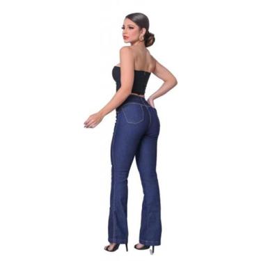 Imagem de Calça Jeans Feminina Flare Levanta e Empina Bumbum - yets jeans, Jeans