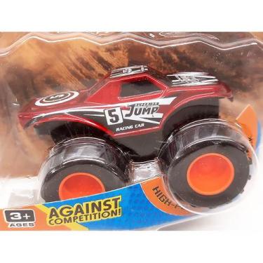 Imagem de Monster Truck Crazy Cars Vermelho Superior Jump 5 RL071-1 - Dorémi - C