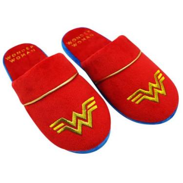 Imagem de Pantufa/Chinelo de Quarto Zona Criativa Mulher Maravilha 33/35
