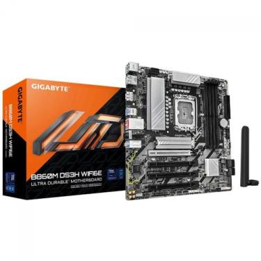 Imagem de Placa Mãe Gigabyte B860M DS3H WiFi6E, Chipset B860, Intel LGA 1851, mA