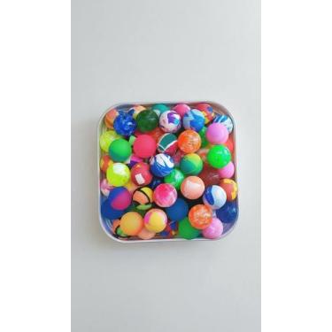 Imagem de Kit 100 Bolinhas Pula Pula 27mm Cores Sortidas - Congratulations Store