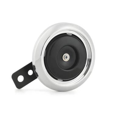 Imagem de Kit De Buzina Elétrica Impermeável 12V 1.5A 105dB Para Moto, Scooter, 