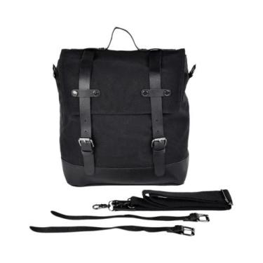 Imagem de Bolsa Lateral De Motocicleta Retrô Impermeável De Grande Capacidade, B