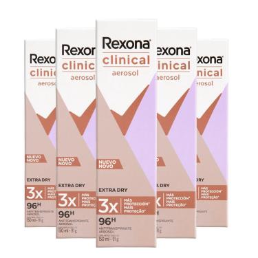 Antitranspirante Creme Extra Dry Rexona Clinical 58g - giassi