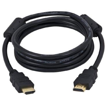 Imagem de Cabo Hdmi V.2.0 4k 3d Ultra Hd 6mm Preto 1.8 Mts