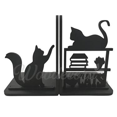 Imagem de Aparador de Livros Gatos Woodecora