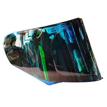 Imagem de Viseira Aziul Iridium Compatível Ls2 FF320 / Stream / FF353 / Rapid Anti risco Polivisor