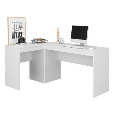Imagem de Mesa de Canto Branco Mdp 15mm 77x164,8x104,8cm BRV Móveis