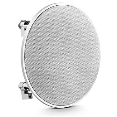 Imagem de Caixa de Som Arandela Redonda Coaxial 40W RMS 8 Ohms Frahm CS 6 Polegadas Com Impedância Regulagem 70V Branca - 31556