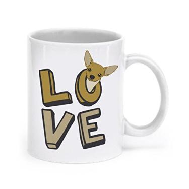 Imagem de Caneca Chihuahua - Chihuahua LOVE - Chihuahua Mom - Presentes Chihuahua