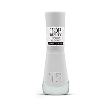Imagem de Top Beauty Esmalte New 9Ml Cremoso - 356 - Branco Paz