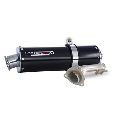 Imagem de Escape/Ponteira Coyote RS1 Aluminio Redondo - Bandit 600 N - Preto