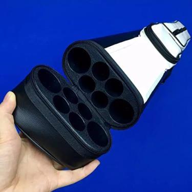 Imagem de Estojo Para Taco De Sinuca, Estojo Rígido Para Taco De Sinuca De 4/6 Furos, Tambor De Taco De Bilhar 1/2, Estojo Para Taco De Sinuca, Bolsa De Transporte Durável Para Bilhar, Bolsa Para Taco De Si