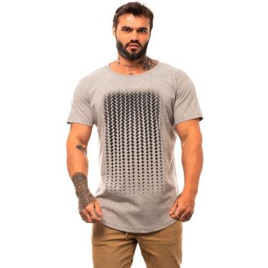 Imagem de Camiseta Longline Premium Masculina MXD Conceito Marcas de Pneu-Masculino